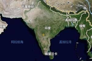 印度地图