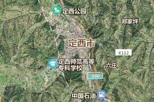 定西市地图