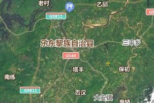 乐东县地图