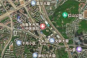 乌鲁木齐市地图