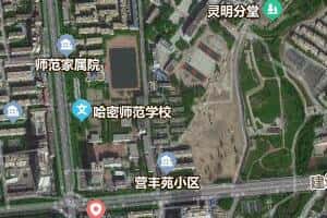 哈密市地图