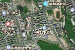 阿勒泰地区地图