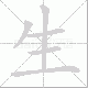 生笔顺